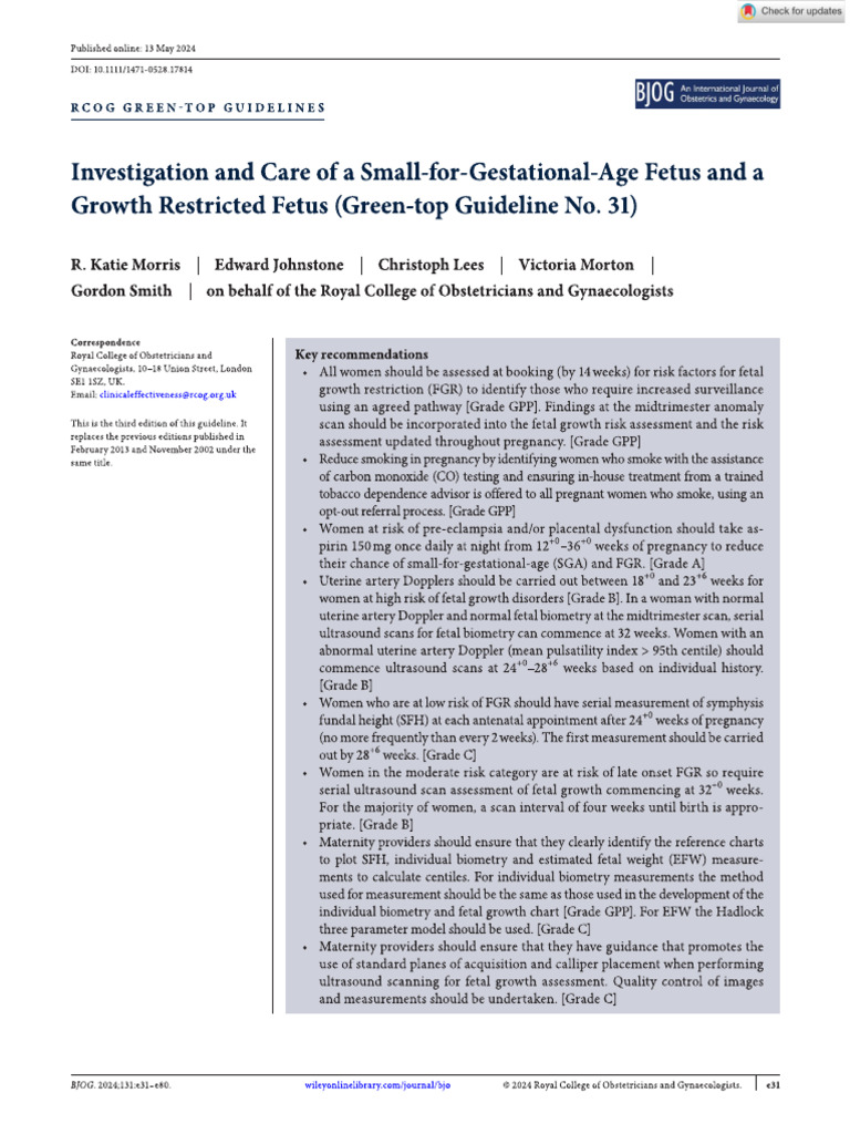 Sga Fga | PDF