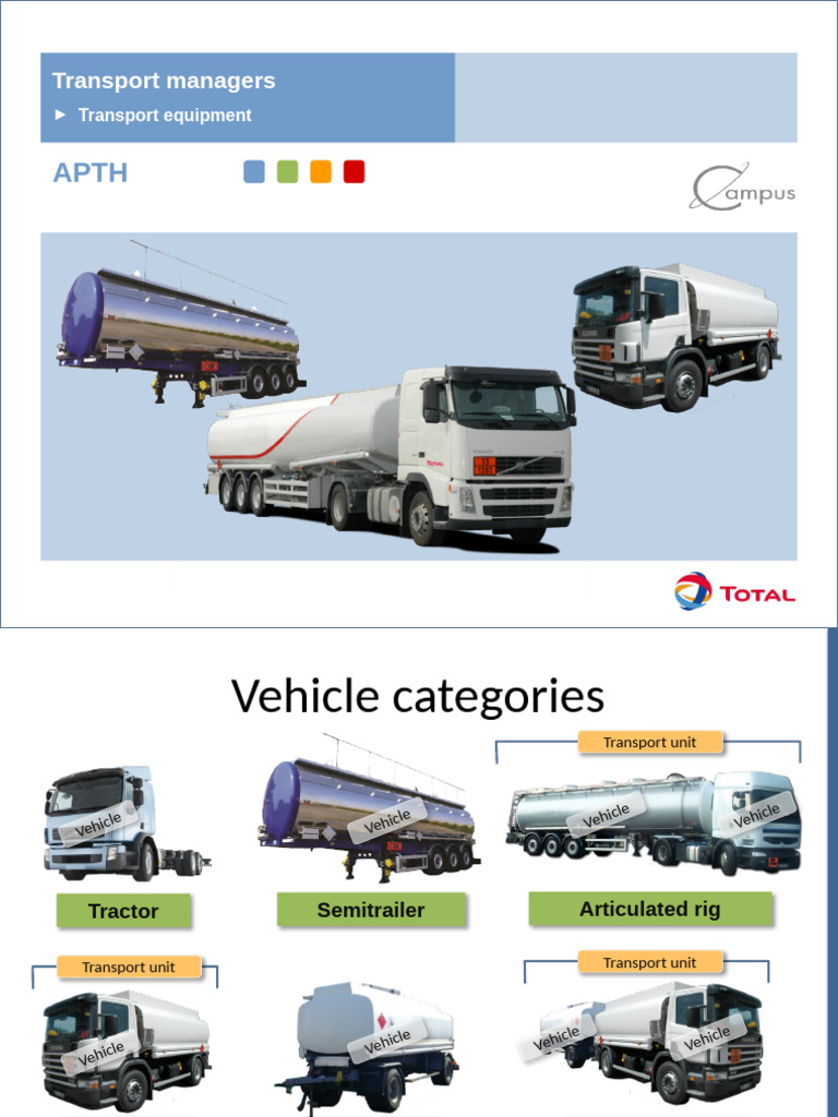 Transport Equipment and Vehicle Safety Guide | PDF | Truck | Anti Lock ...