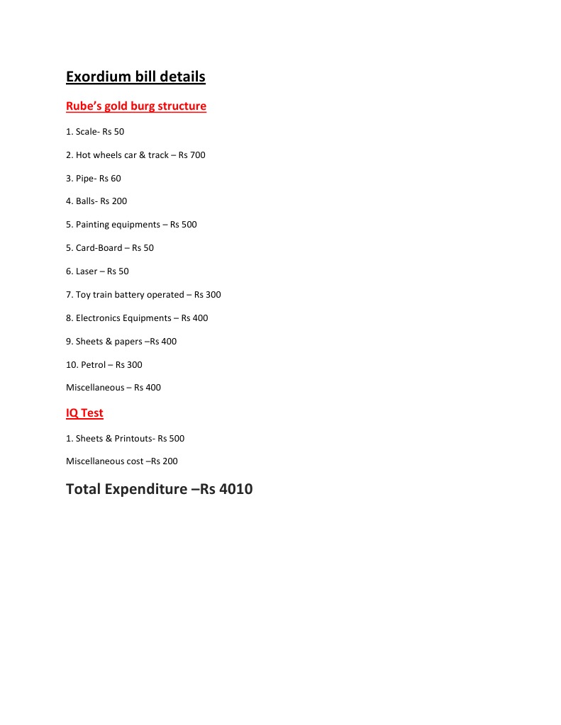 Bill Details | PDF