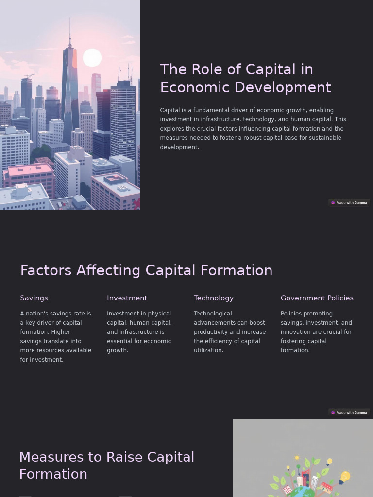 Capital Formation in Economic Growth | PDF | Economic Growth ...