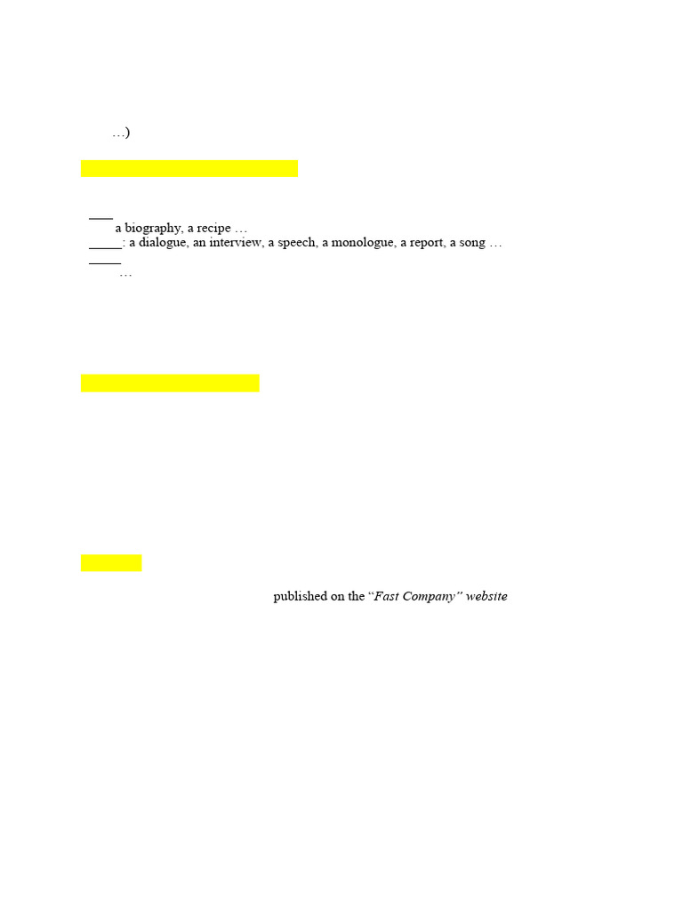 How to Write a Summary | PDF