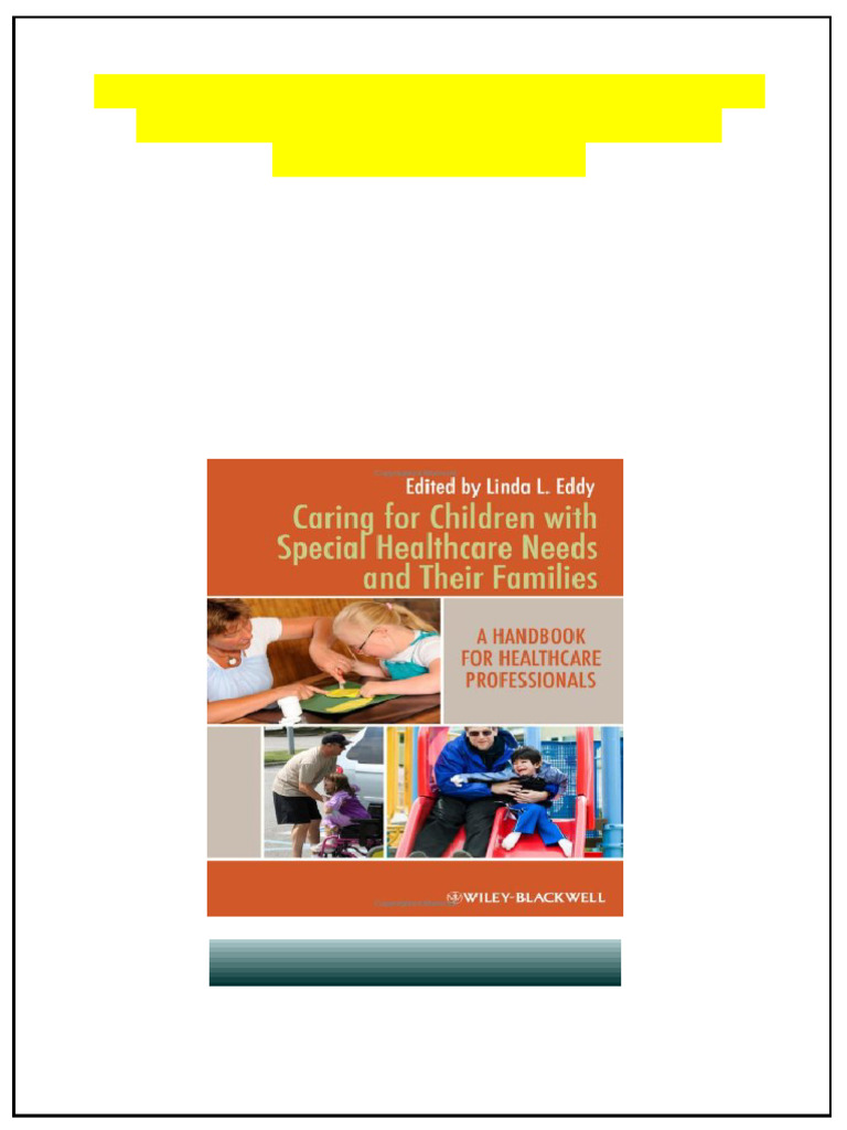 Caring For Children With Special Healthcare Needs and Their Families ...