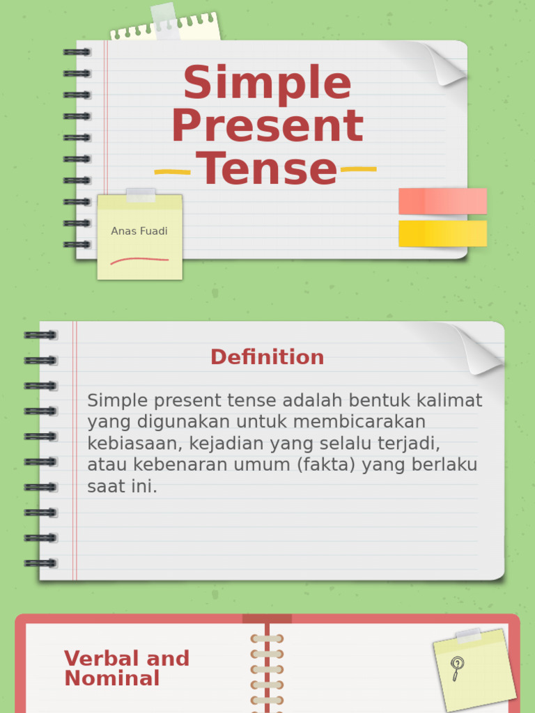Simple Present Tense For 7th Mts | PDF