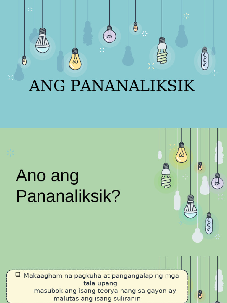 Pagbasa Ppt 1 Pdf