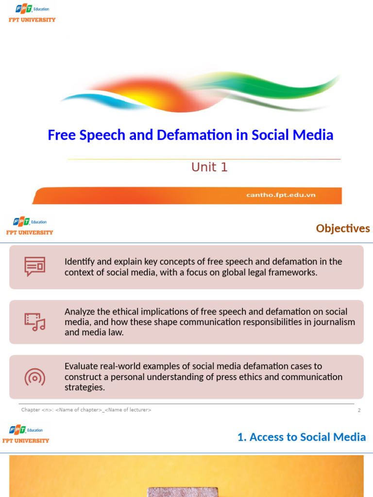 Free Speech & Defamation in Social Media | PDF | Defamation | Surveillance