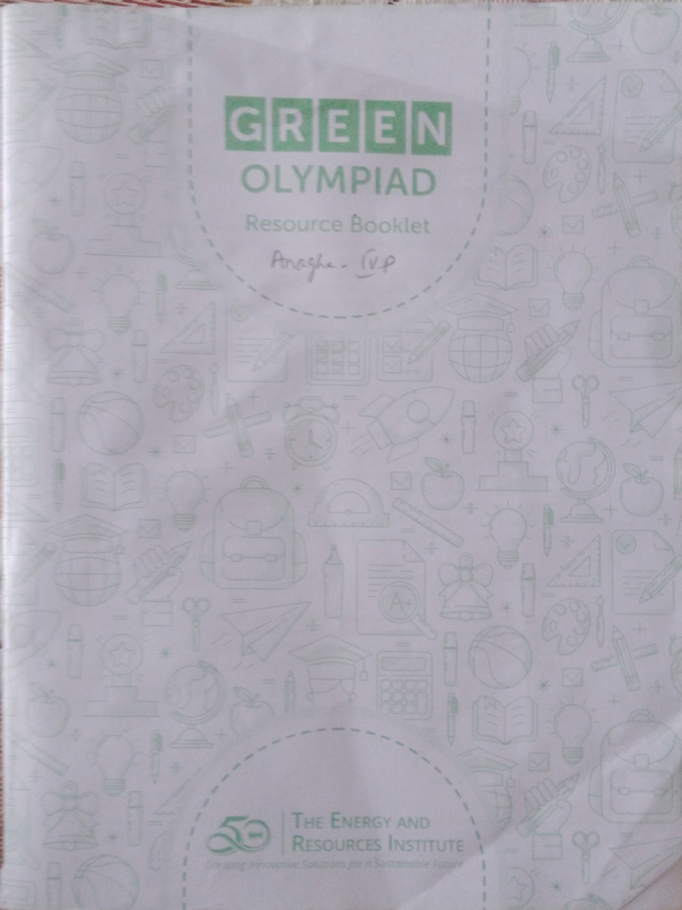 Green Olympiad Booklet for Class 5 | PDF | Natural Environment | Nature