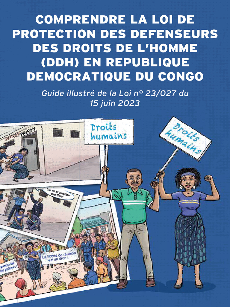 Loi sur la protection des DDH en RDC | PDF | Droits de l'homme | Loi