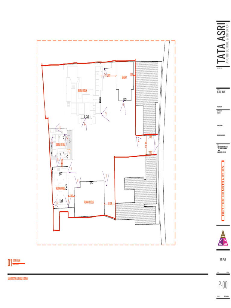 Detailed Site Plan for Residential Project | PDF
