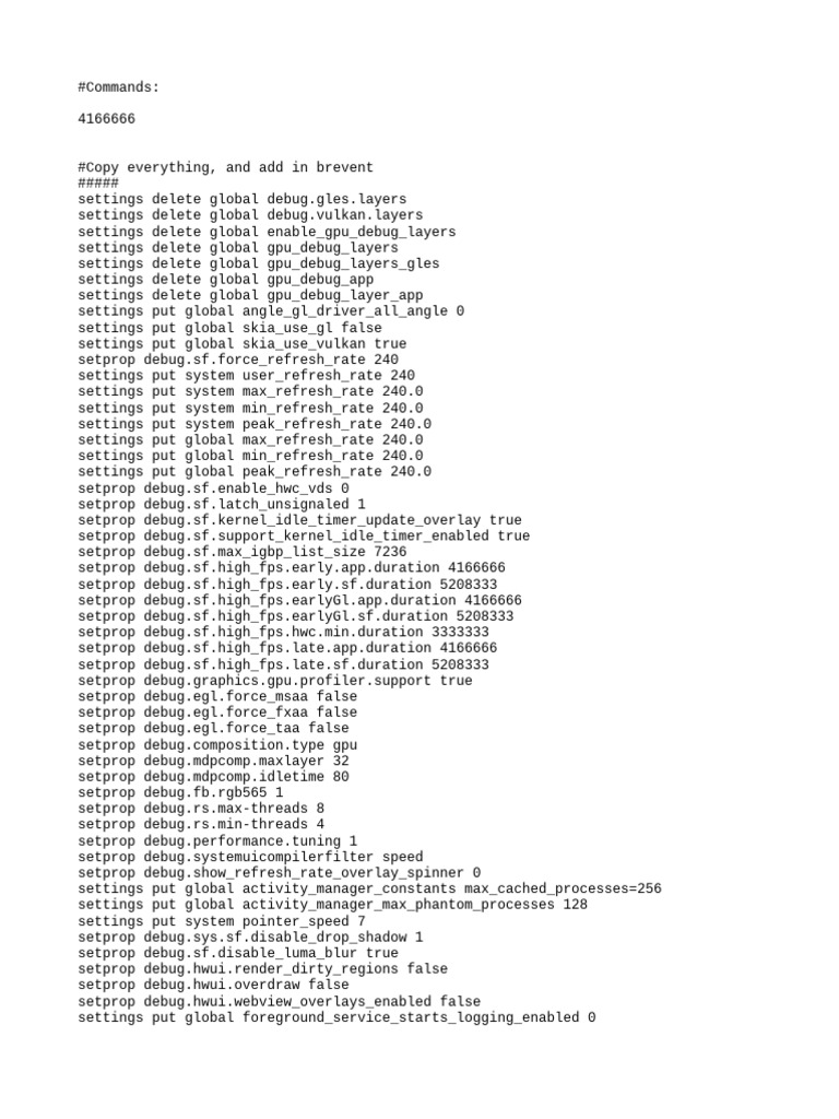 Vulkan Settings and Performance Tuning | PDF | Computing | System Software