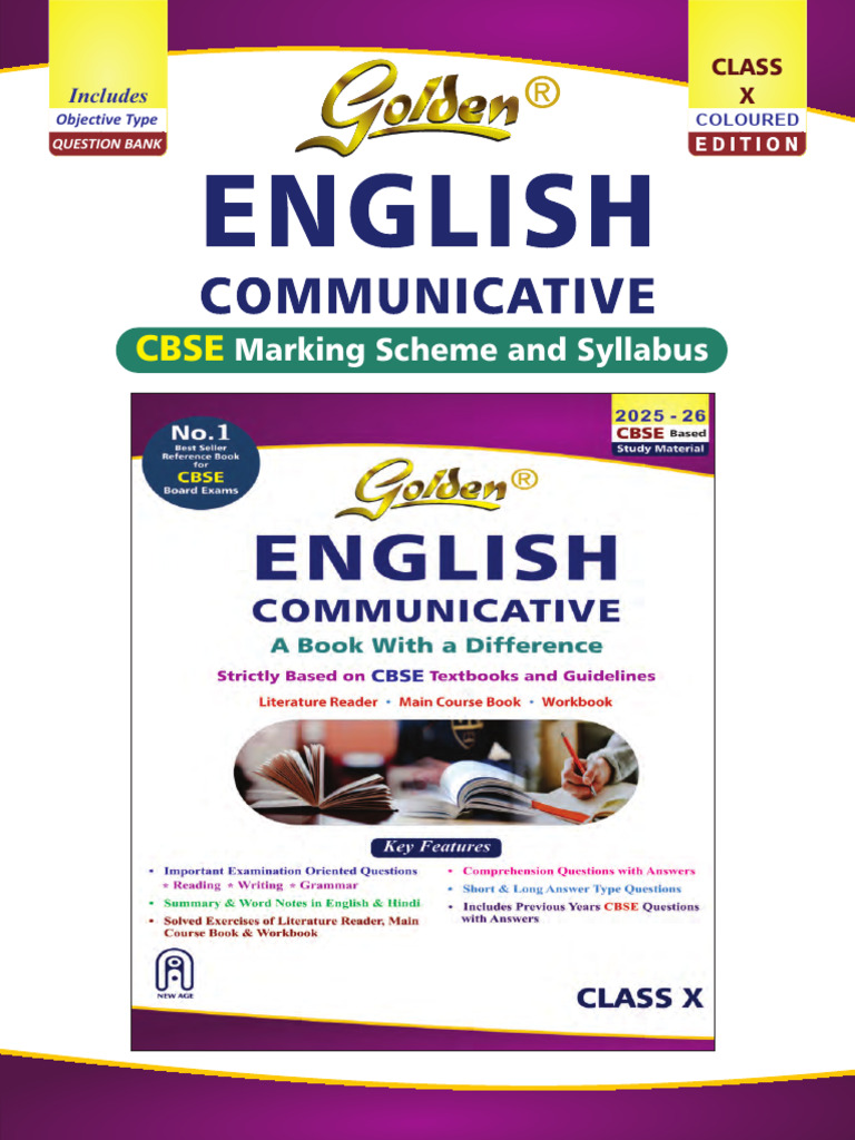 CBSE Class X English Communicative Guide | PDF | Fluency