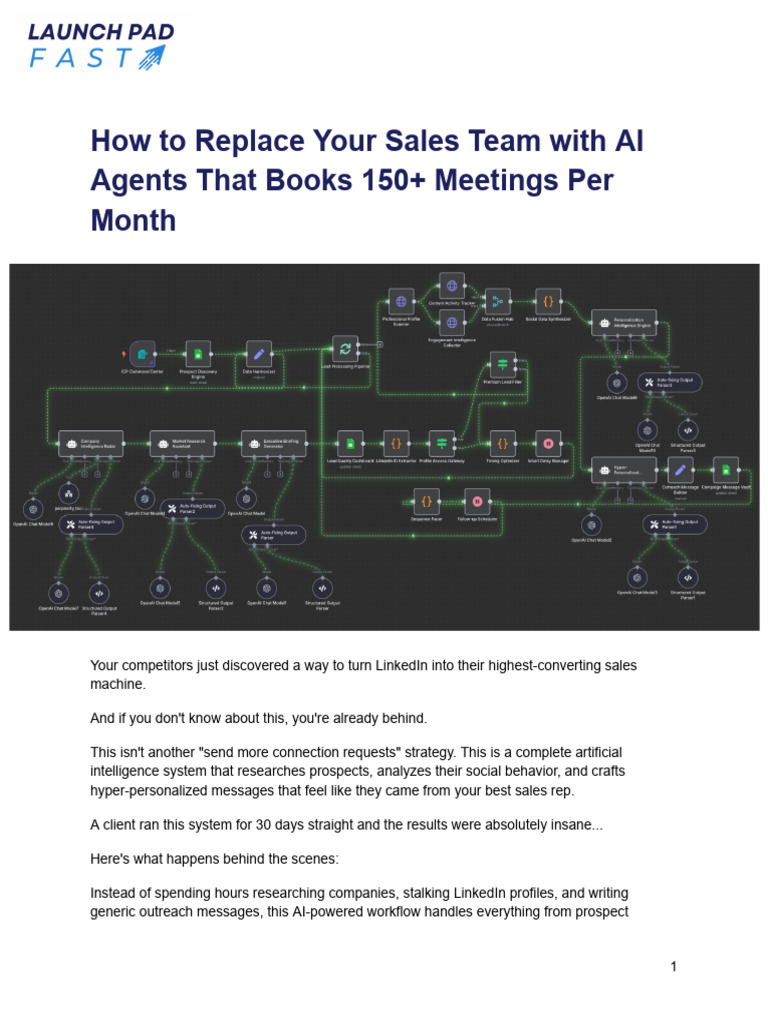 AI-Powered LinkedIn Sales Automation | PDF
