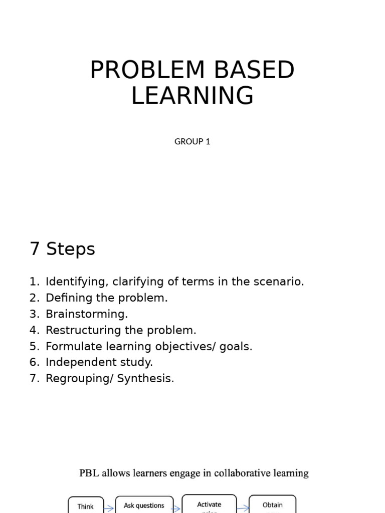 Problem Based Learning | PDF