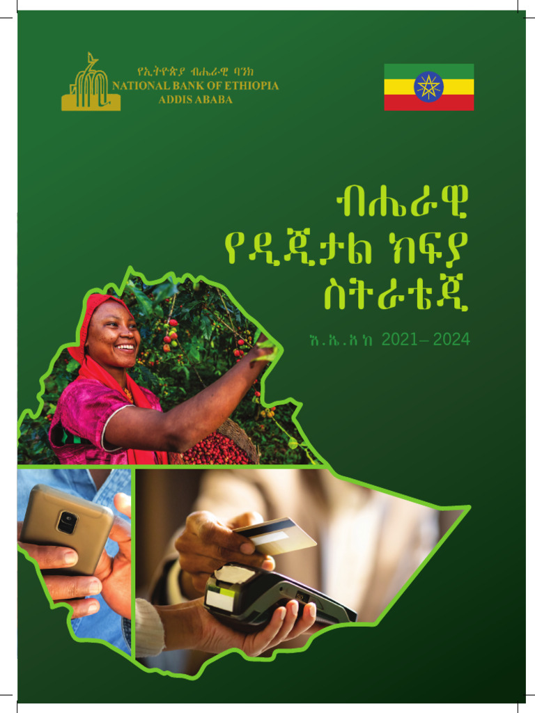 Ethiopia National Digital Payment Strategy 2021-2024 Amharic | PDF