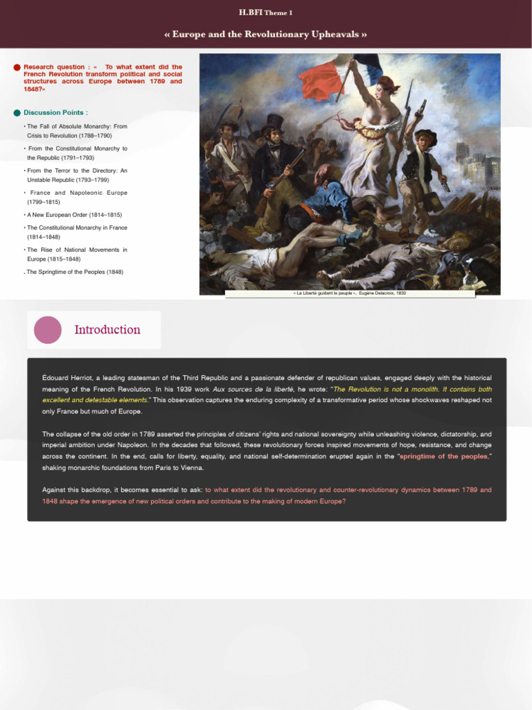 Impact of the French Revolution on Europe | PDF | Political Science ...