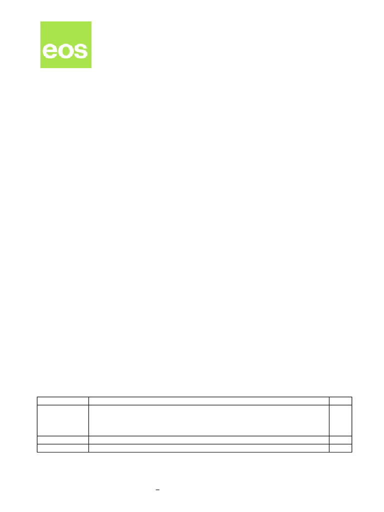 EOS Health Safety Environmental Policy 2017 | PDF | Occupational Safety ...