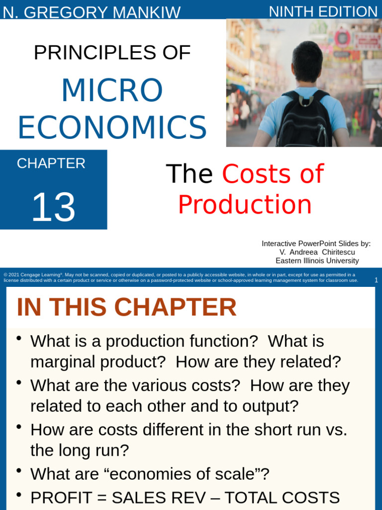 Understanding Production Costs in Economics | PDF | Marginal Cost ...