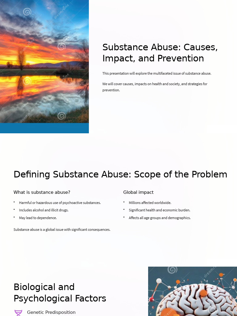 Substance Abuse Causes Impact and Prevention | PDF | Substance Abuse ...