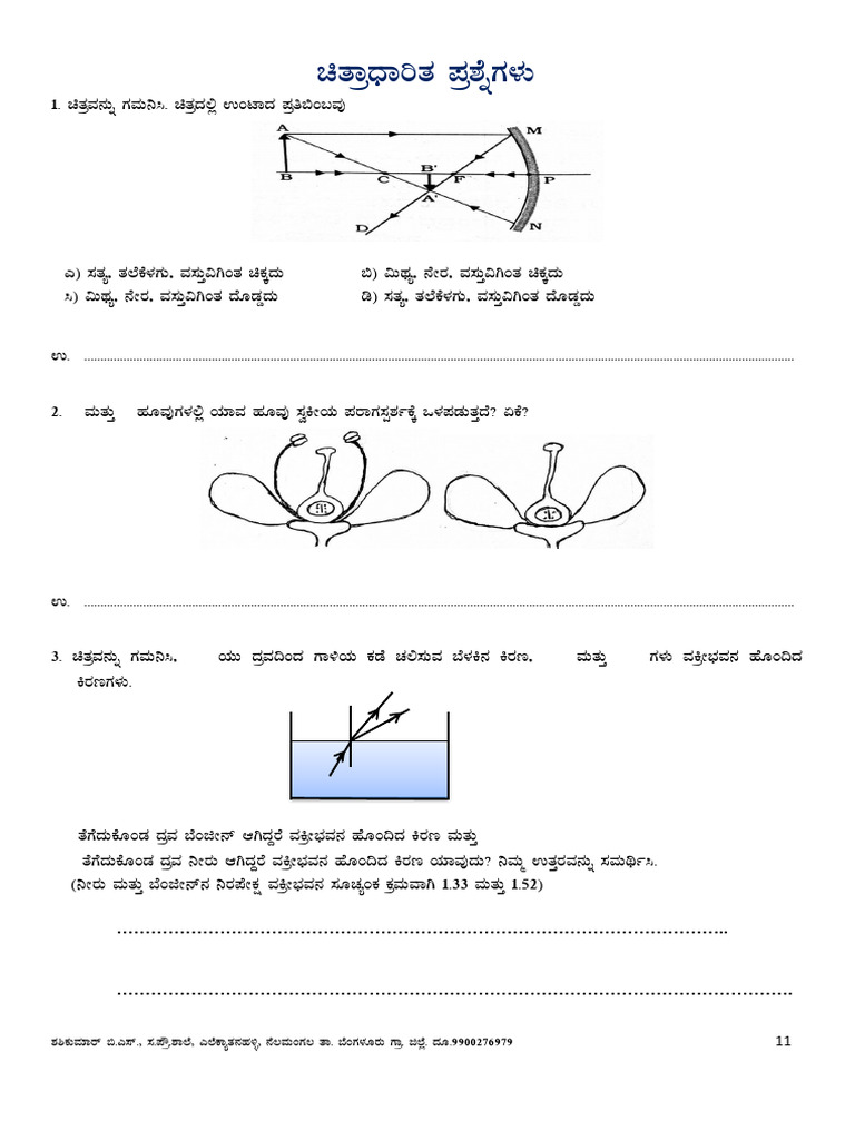 Diagram Based Questions | PDF