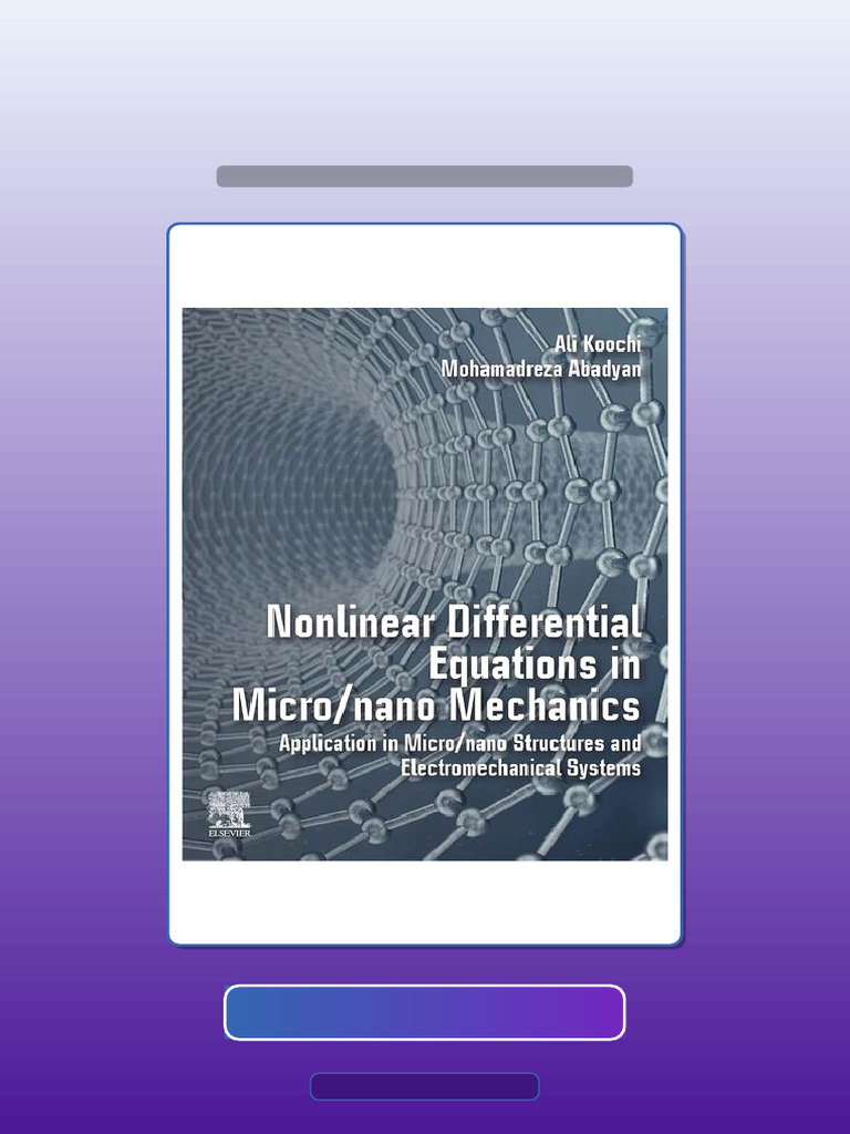 Fast Access Testbank Nonlinear in Differential Equations Micro/Nano ...