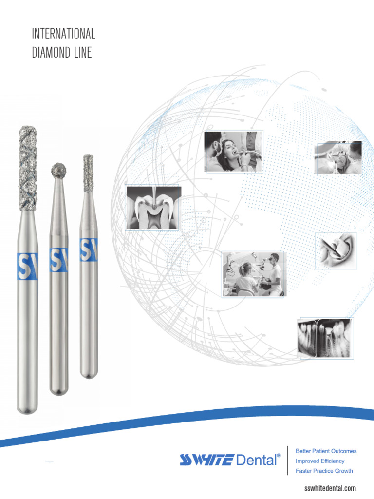 SS White Dental Diamond Instruments Catalog | PDF | Dentistry