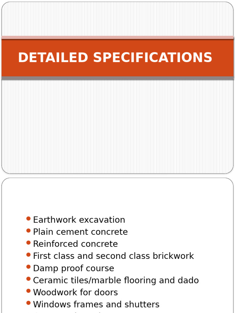 2 Detailed Specifications RCC | PDF | Concrete | Construction Aggregate