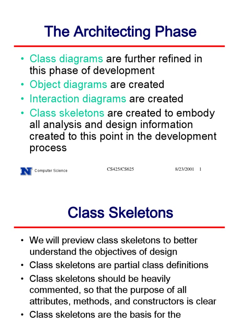Architecture | PDF | Unified Modeling Language | Class (Computer ...
