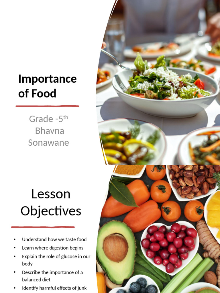 Understanding Food and Nutrition Basics | PDF | Taste | Foods