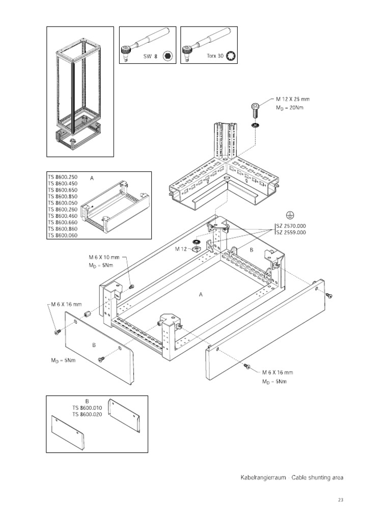 TS8 Ri4Power SO Plinth Assembly 2 Pages | PDF