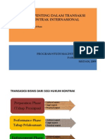 MK Hki Slide Aspek-Aspek Penting Dalam Transaksi Bisnis Dan Kontrak Internasional