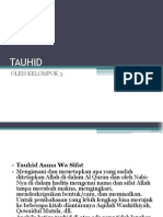 Download TAUHID Power Point by Dwi Oktareza SN91694362 doc pdf