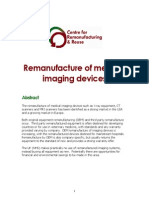 Remanufacture of Medical Imaging Devices