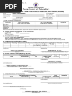 (TEMPLATE) Annex A - RFSPP - DBM-DepEd JC 01, s.2025 - Form No. 2-B | PDF