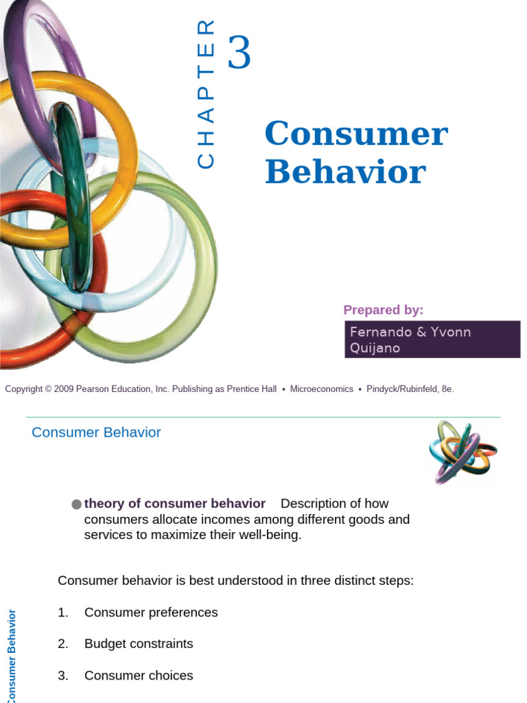 Understanding Consumer Behavior Theory | PDF | Utility | Microeconomics