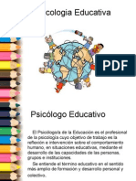 Funciones Del Psicólogo Educativo