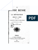 Le monde russe et la révolution