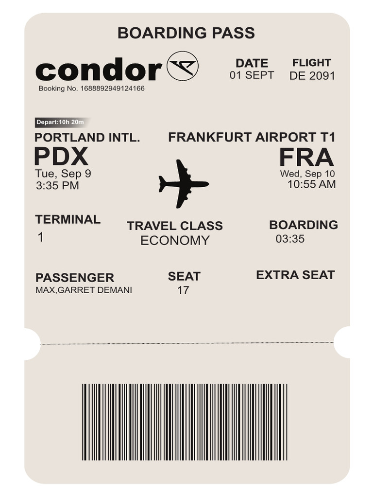 Condor Boarding | PDF