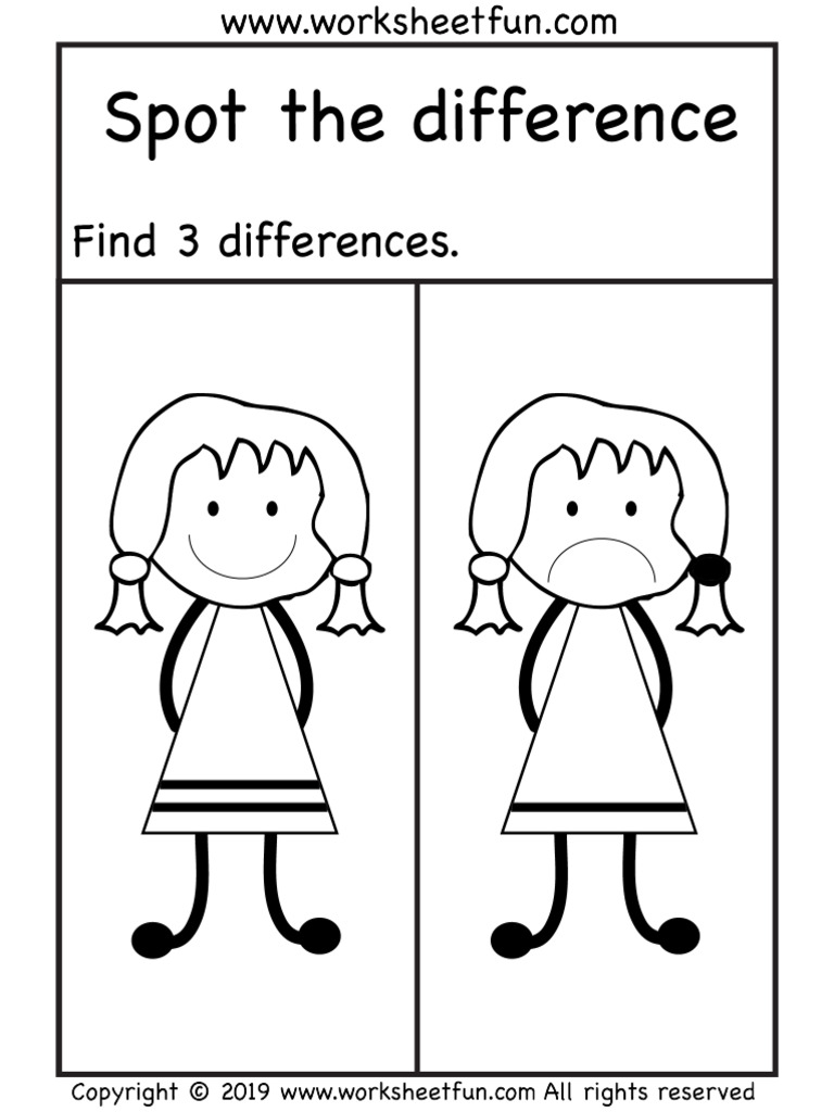 Easy 3 Spot The Diff Aba | PDF