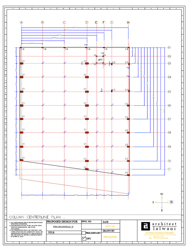 Proposed Architectural Design Dimensions | PDF
