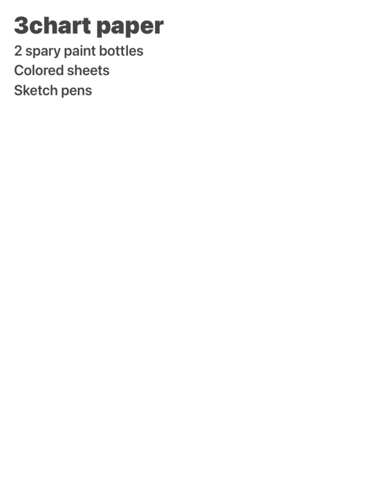 3chart Paper | PDF