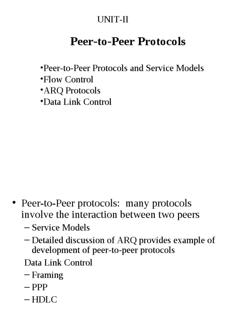 p2p Protocol PDF Transmission Control Protocol Communications