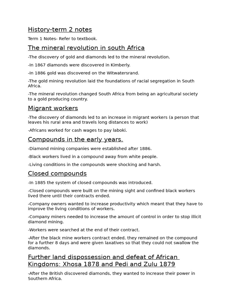 History Study Notes | PDF | Gold | Economies