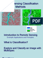 Remote Sensing Classification Methods