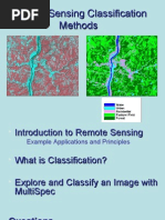 Remote Sensing Classification Methods