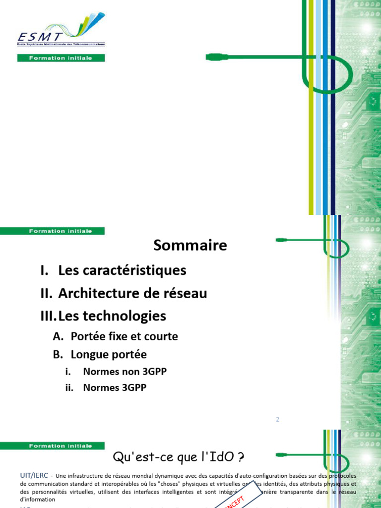 Aperçu technique de l'Internet des objets | PDF | Internet des objets ...
