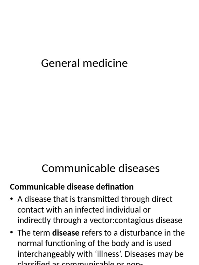 Introduction To GENERAL MEDICINE 1 - Orthotrauma Notes | PDF | Immune ...