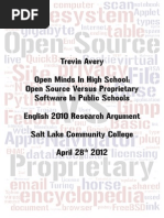 Final Portfolio - Research Argument