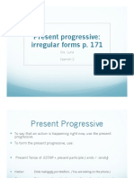 3B Present Progressive