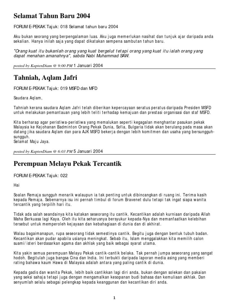 Pena Kapten Diam 2004  PDF