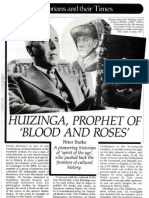 Huizinga, Prophet of 'Blood and Roses' by Peter Burke