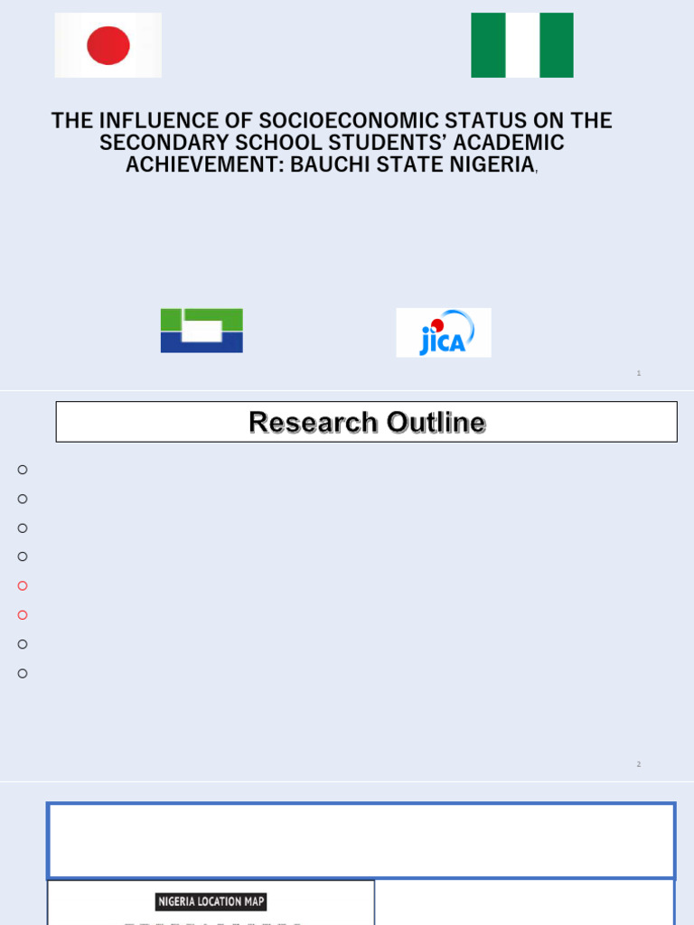 Socioeconomic Status and Student Achievement in Bauchi | PDF | Chi ...